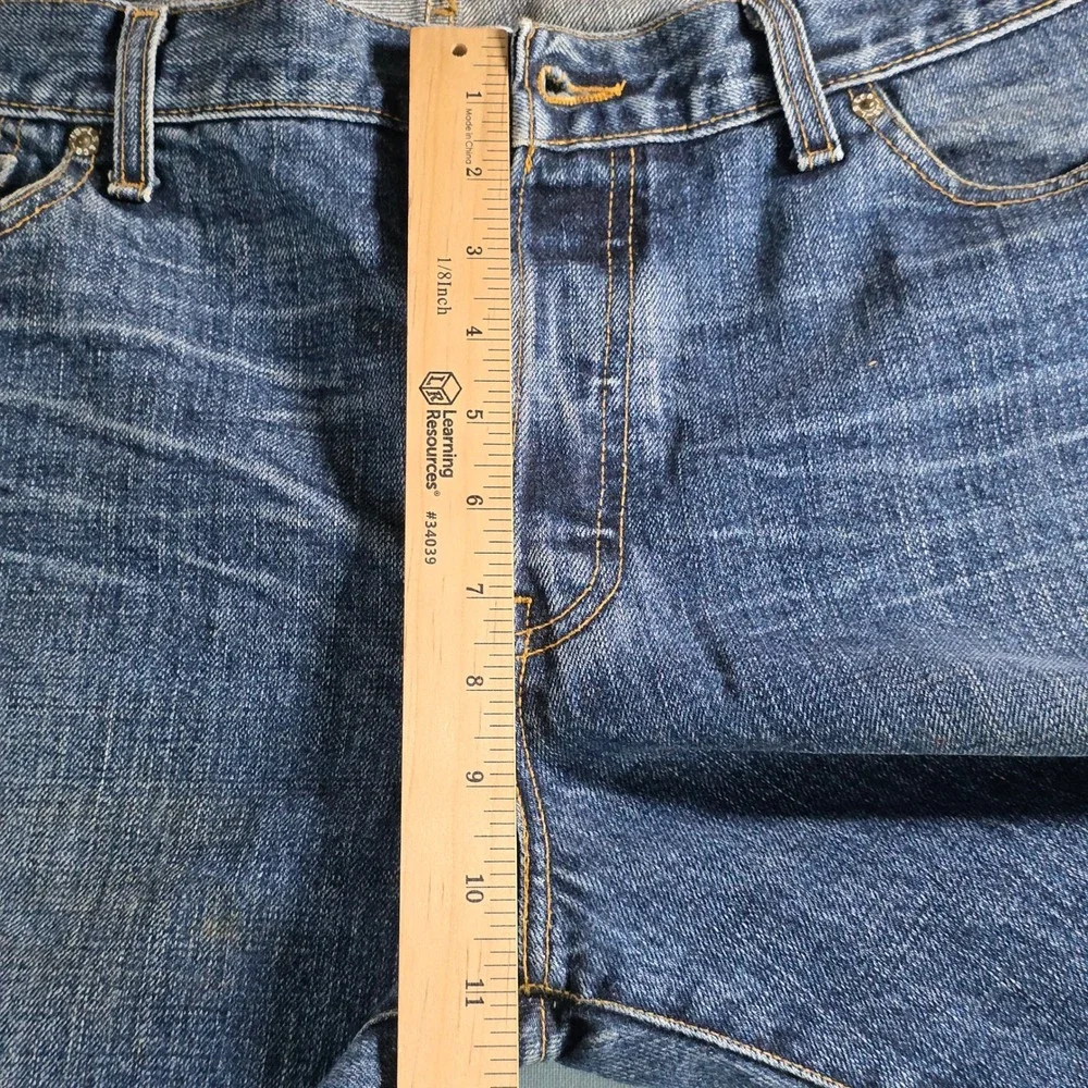 Vintage Levis Hesher Jeans 36x32 Made in USA Low Rise Straight Leg 00558-8548